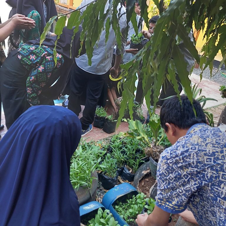 Budidaya Tanaman Sayur P5 Tema Gaya Hidup Berkelanjutan Di Smk Wikrama 1 Jepara Smk Wikrama 1